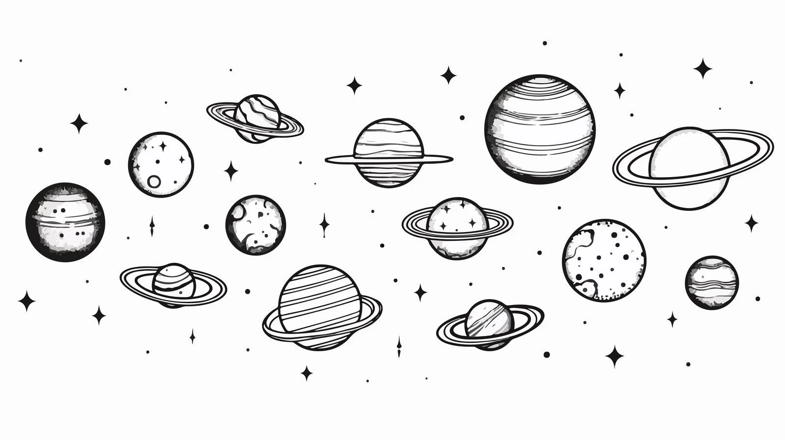 Space Artwork with Text Space — free download from Dotvec