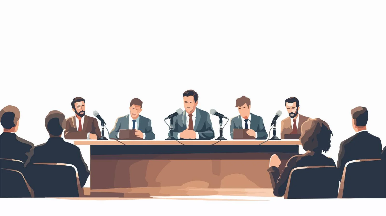 Keynote speaker addressing at conference meeting — free download from Dotvec