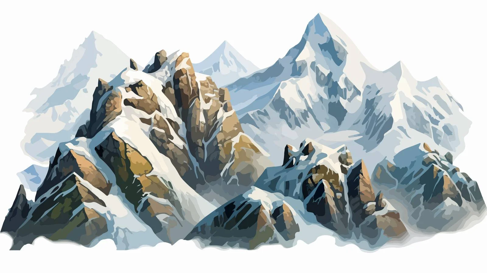 Majestic Mountain Peaks in Dramatic Landscape — free download from Dotvec