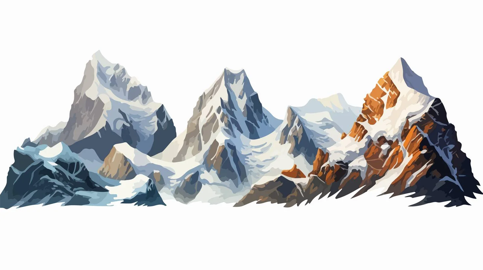 Stunning Mountain Crests in Spectacular Landscape — free download from Dotvec