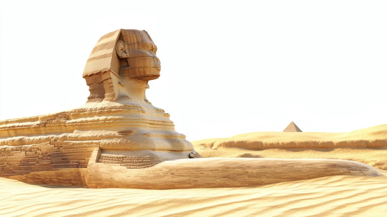 Iconic Sphinx Statue in Giza Egypt — free download from Dotvec