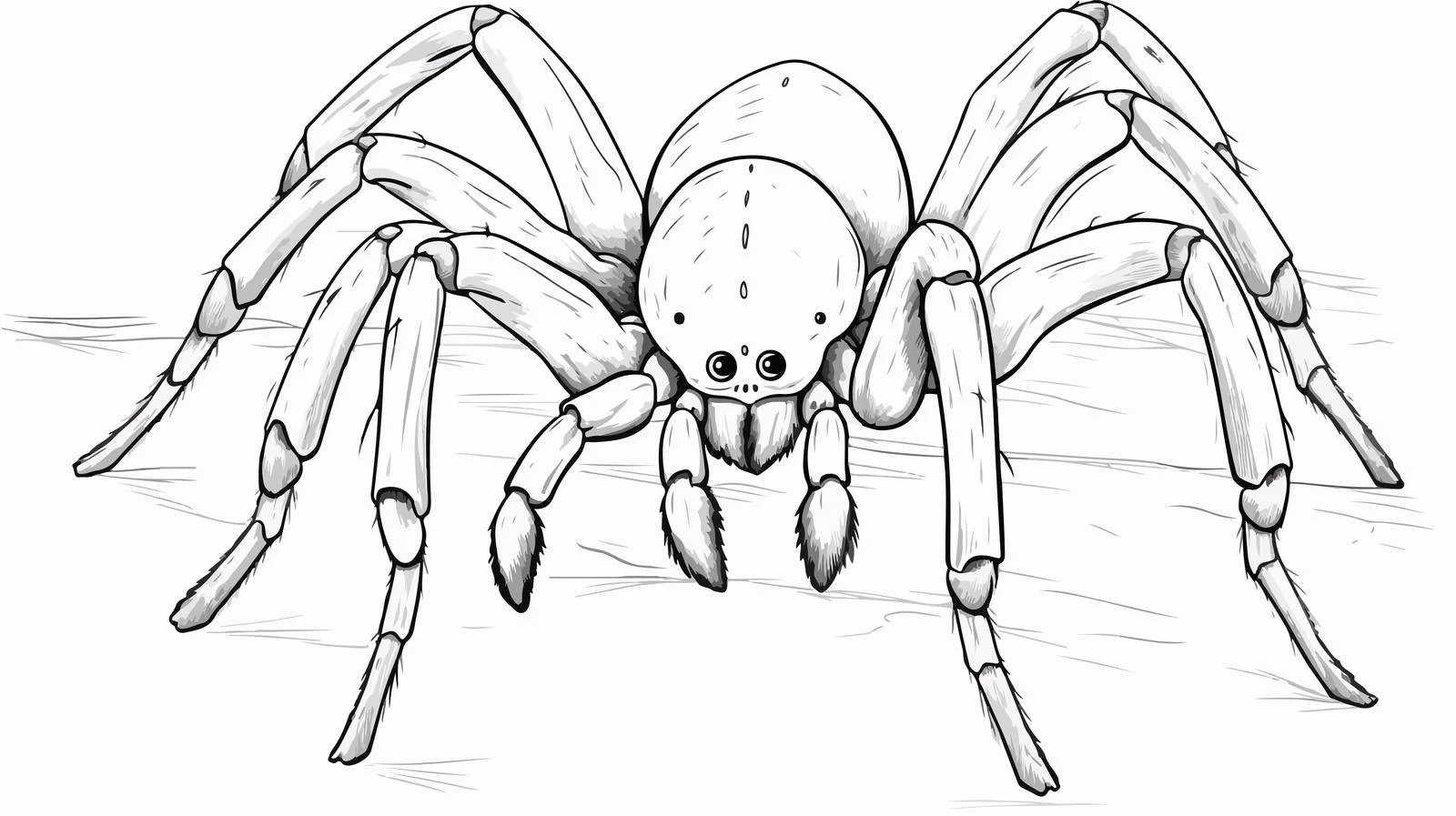 Hand-Drawn Spider Insect Sketch Illustration — free download from Dotvec