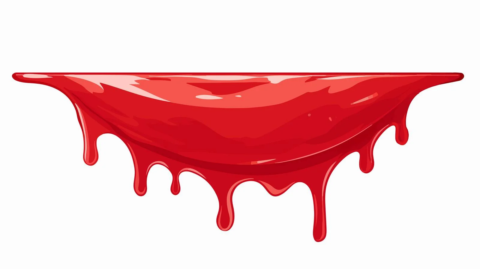 Red Sticky Liquid Spill — free download from Dotvec