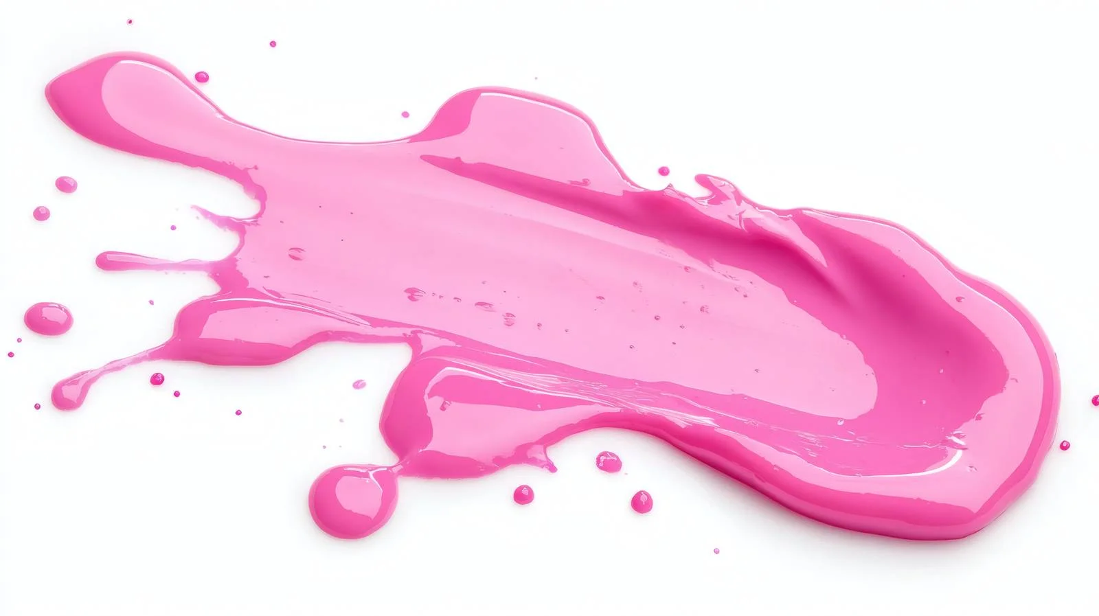 Vivid Pink Nail Polish on White Background — free download from Dotvec