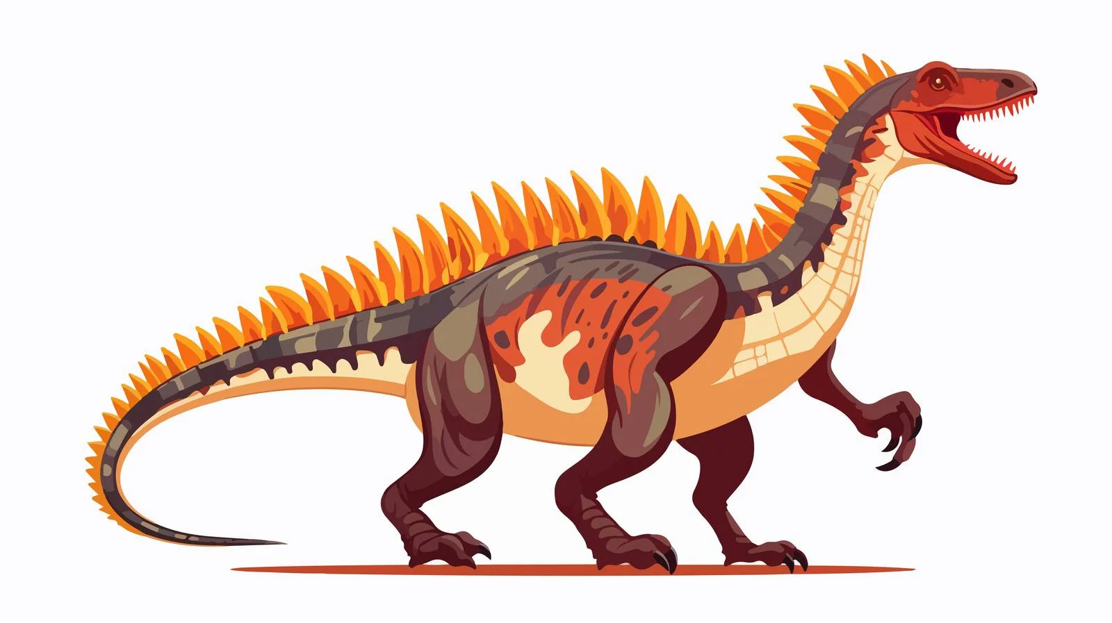 Majestic Spinosaurus in Prehistoric Setting — free download from Dotvec