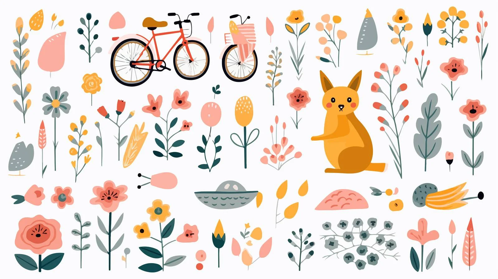 Adorable Spring Animal Bird Collection — free download from Dotvec