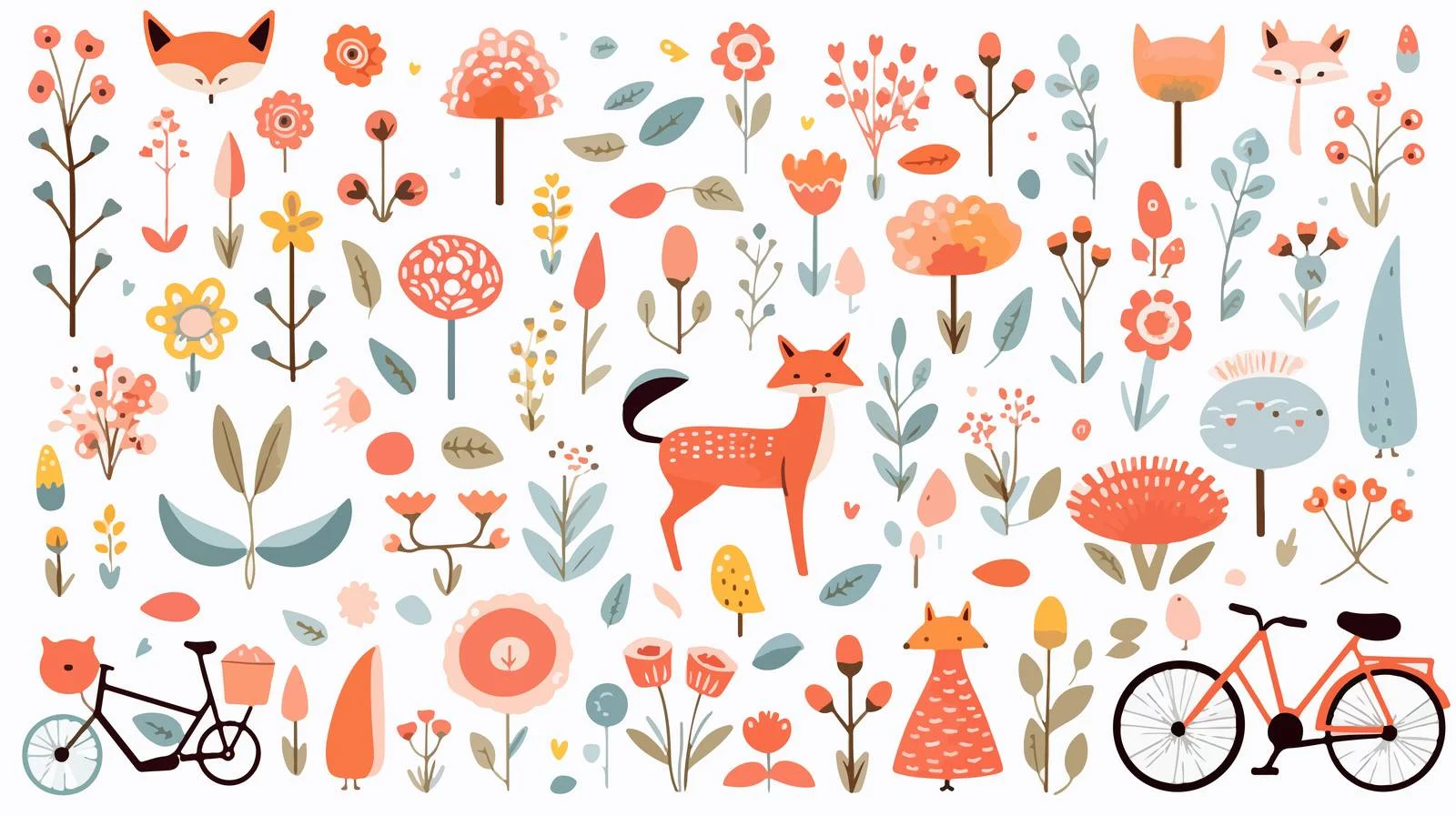 Adorable Spring Animal Collection Featuring Birds — free download from Dotvec