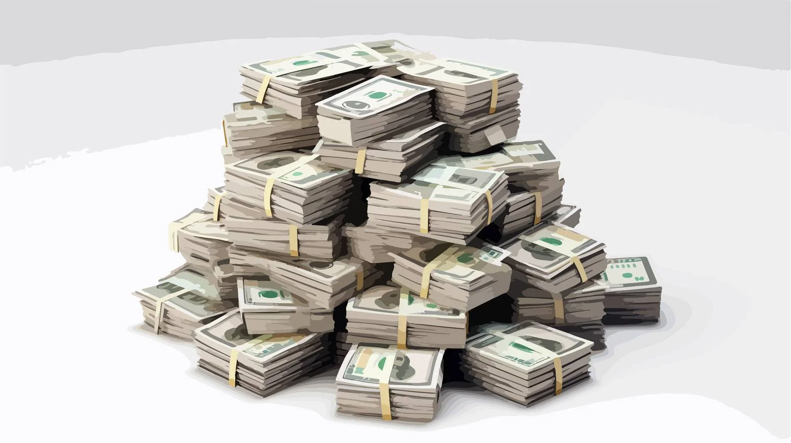 Stack of Banknotes 3D Illustration — free download from Dotvec