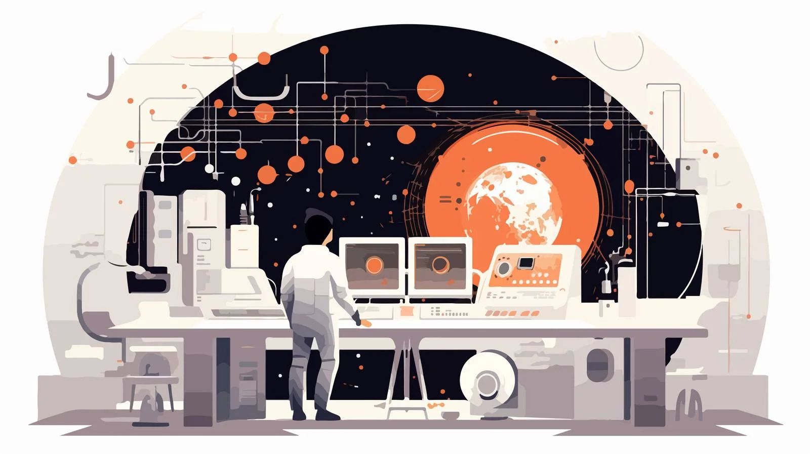 Futuristic Starcraft Intergalactic Spaceship — free download from Dotvec