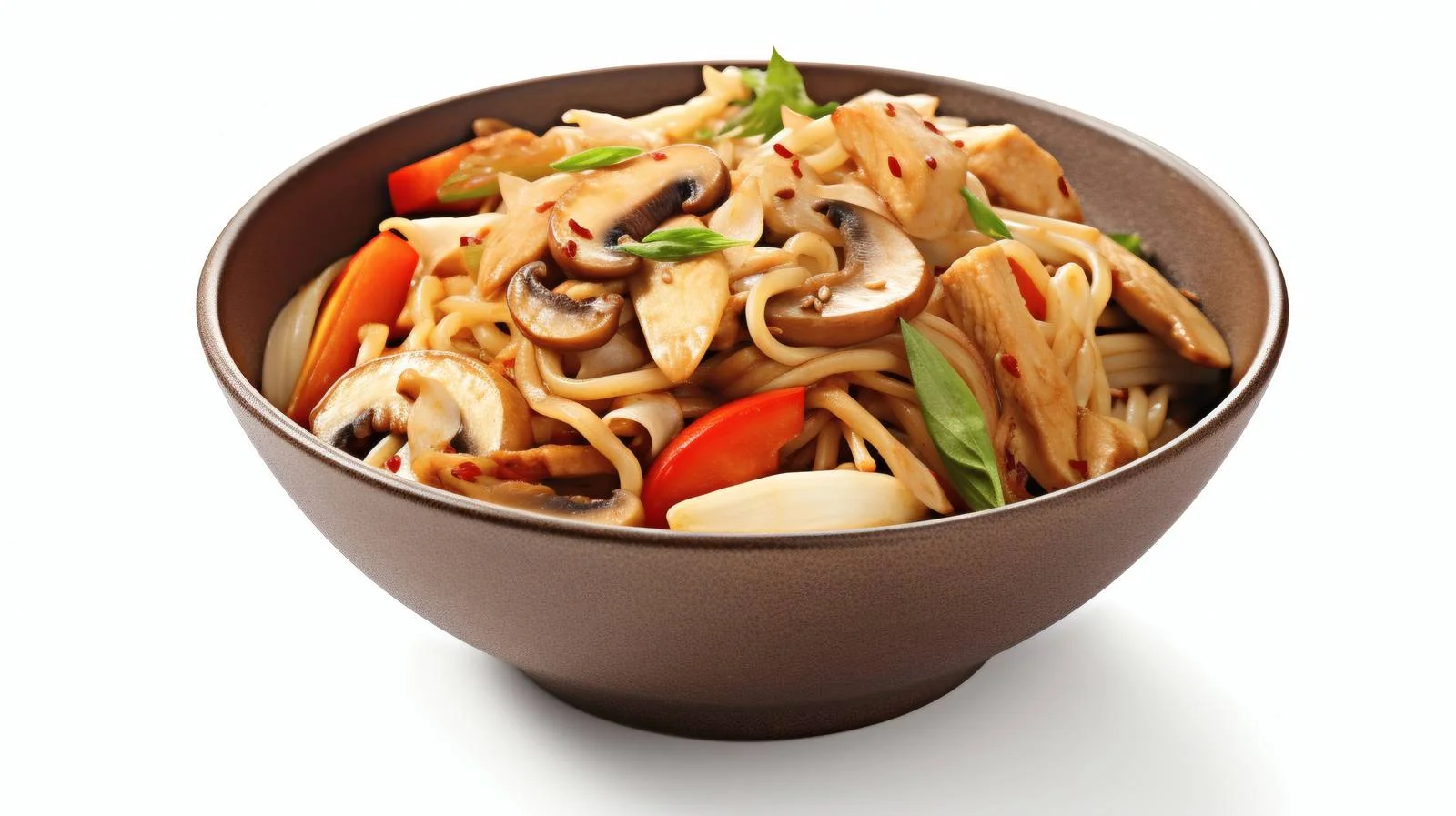 Delicious Stir-Fry with Udon Noodles and Tofu — free download from Dotvec