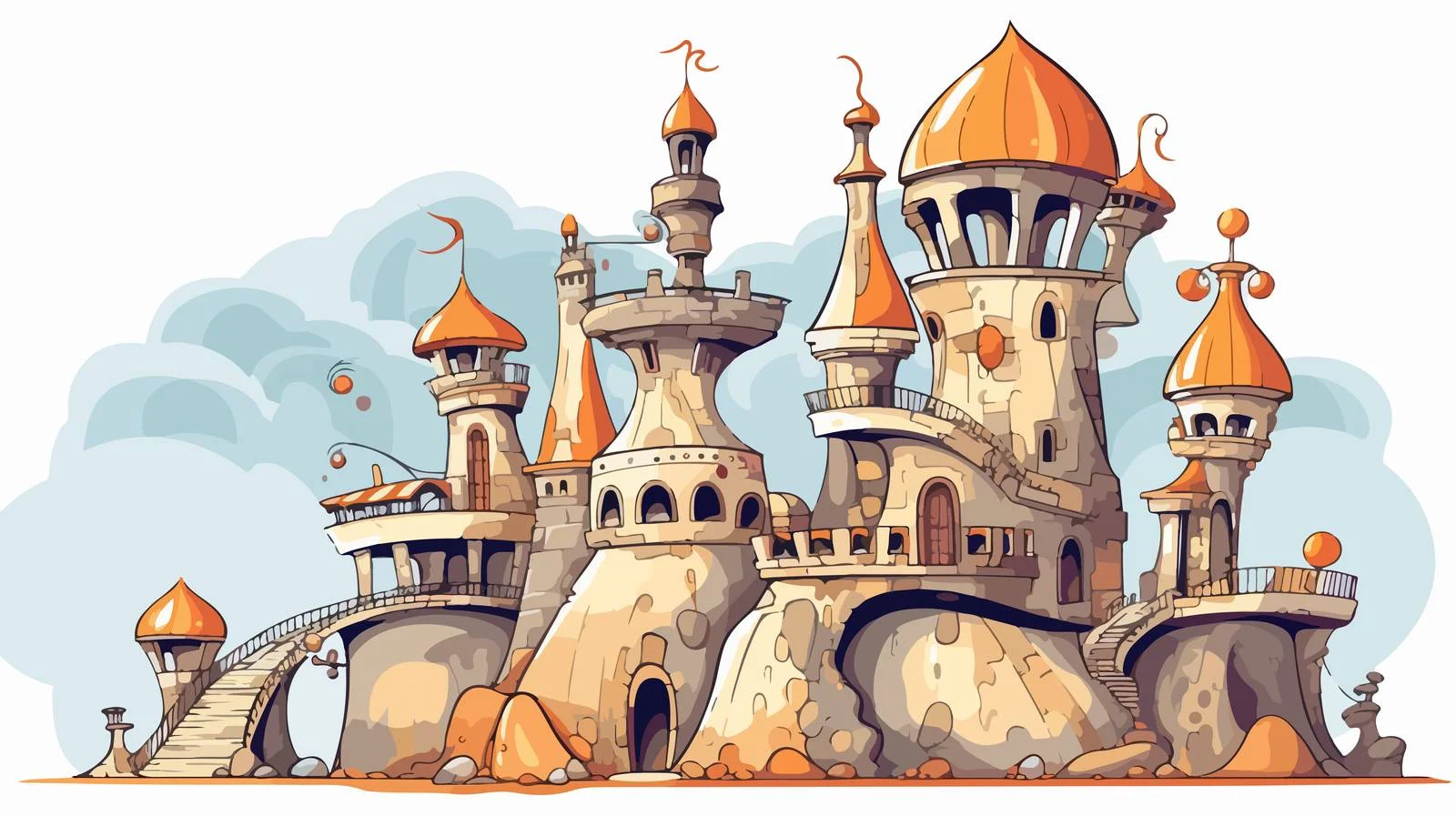 Cartoon Illustration Isolated on White Background — free download from Dotvec