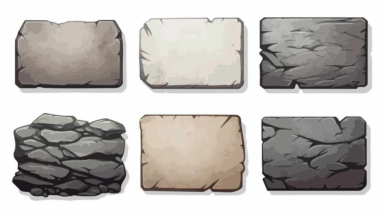 Marble Textured Plate for User Interface Design — free download from Dotvec