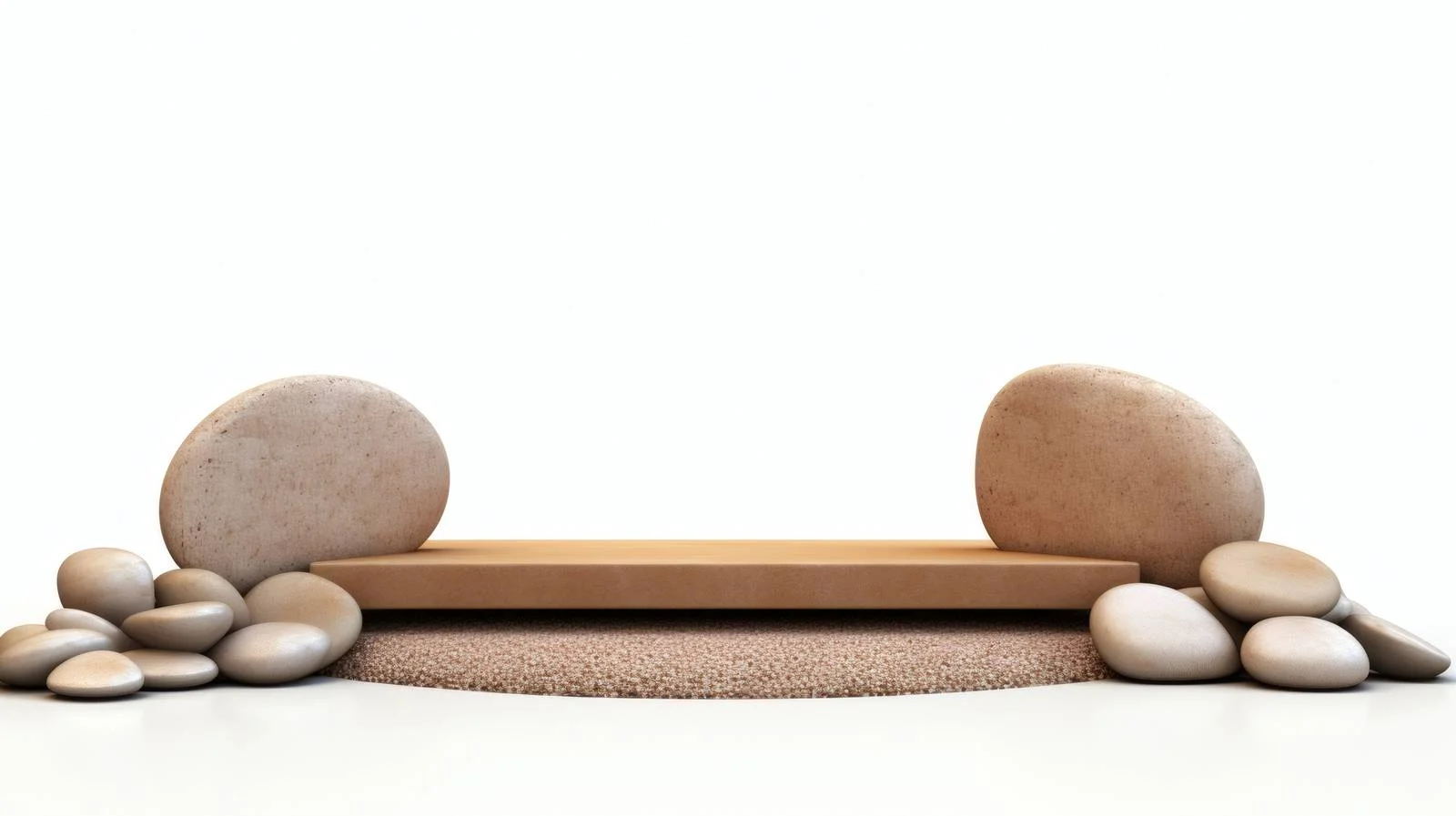 Elevated Stone Podium and Sand Surface — free download from Dotvec