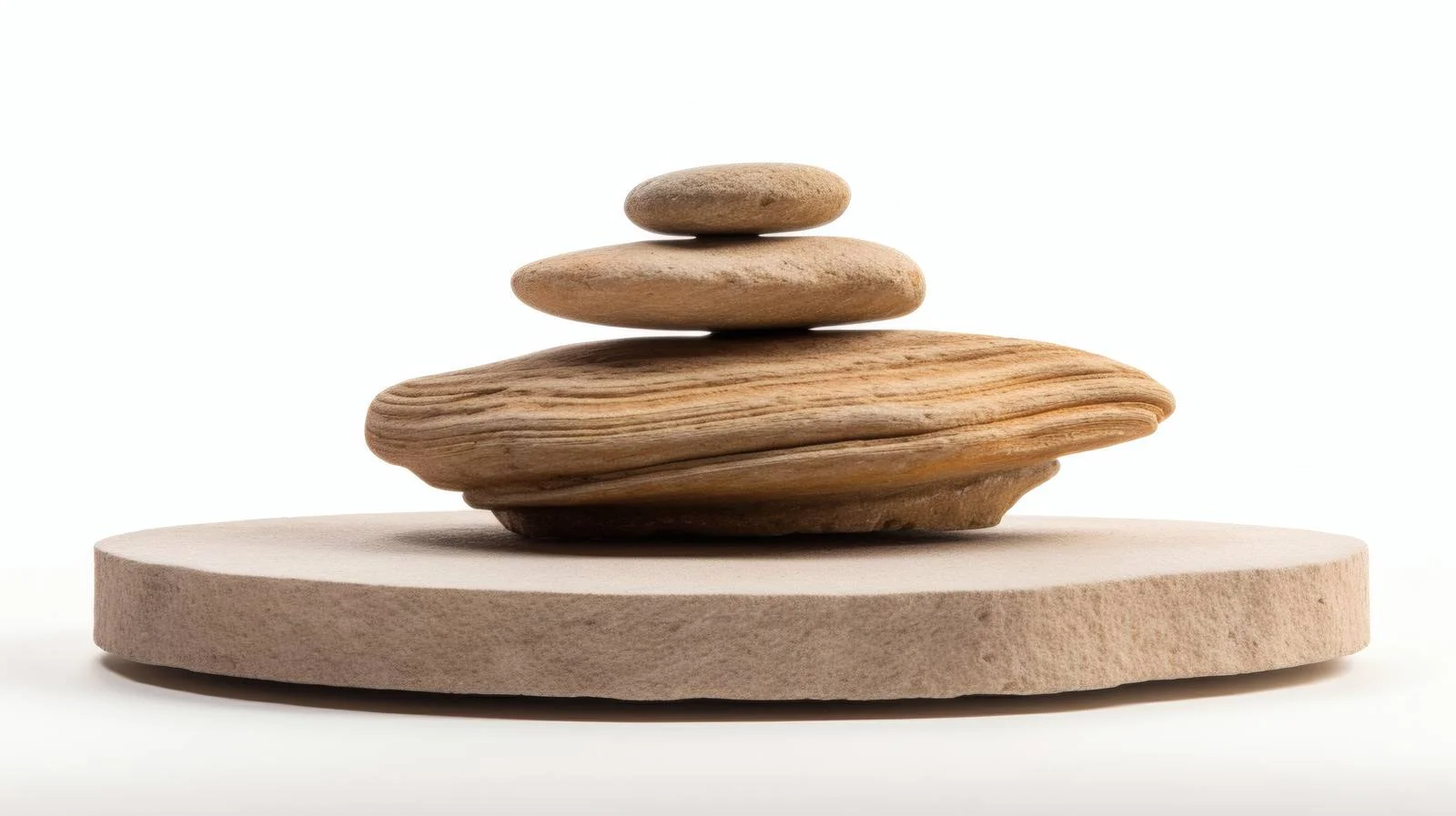 Elevated stone podium on sandy surface – free pedestal image from Dotvec