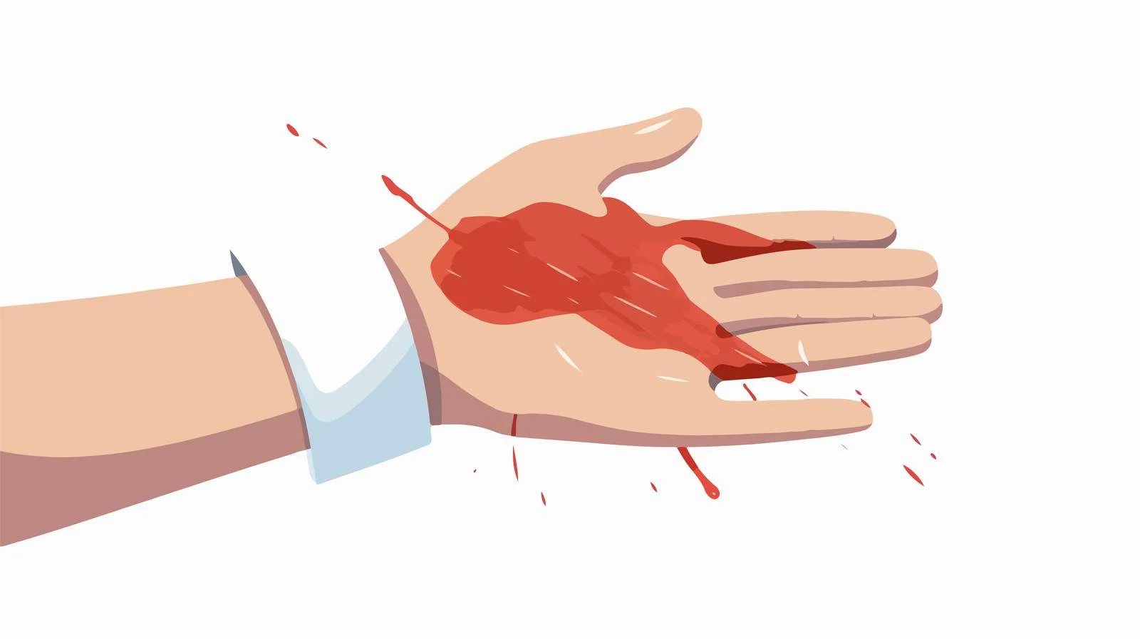 Manage bleeding with first aid treatment — free download from Dotvec