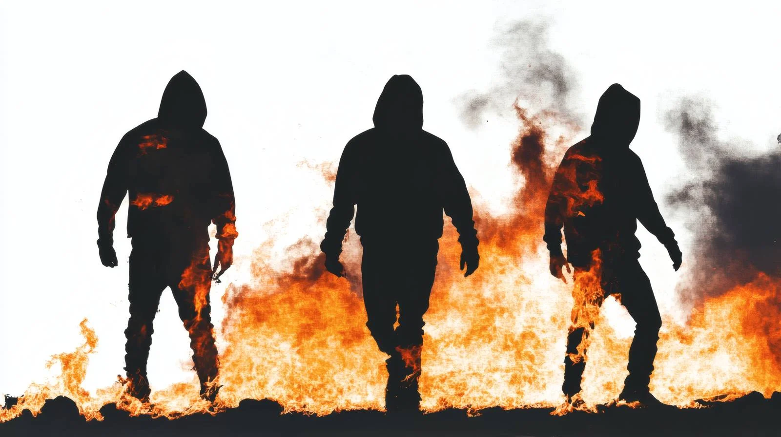 Urban Unrest Vandalism White Background Scene — free download from Dotvec