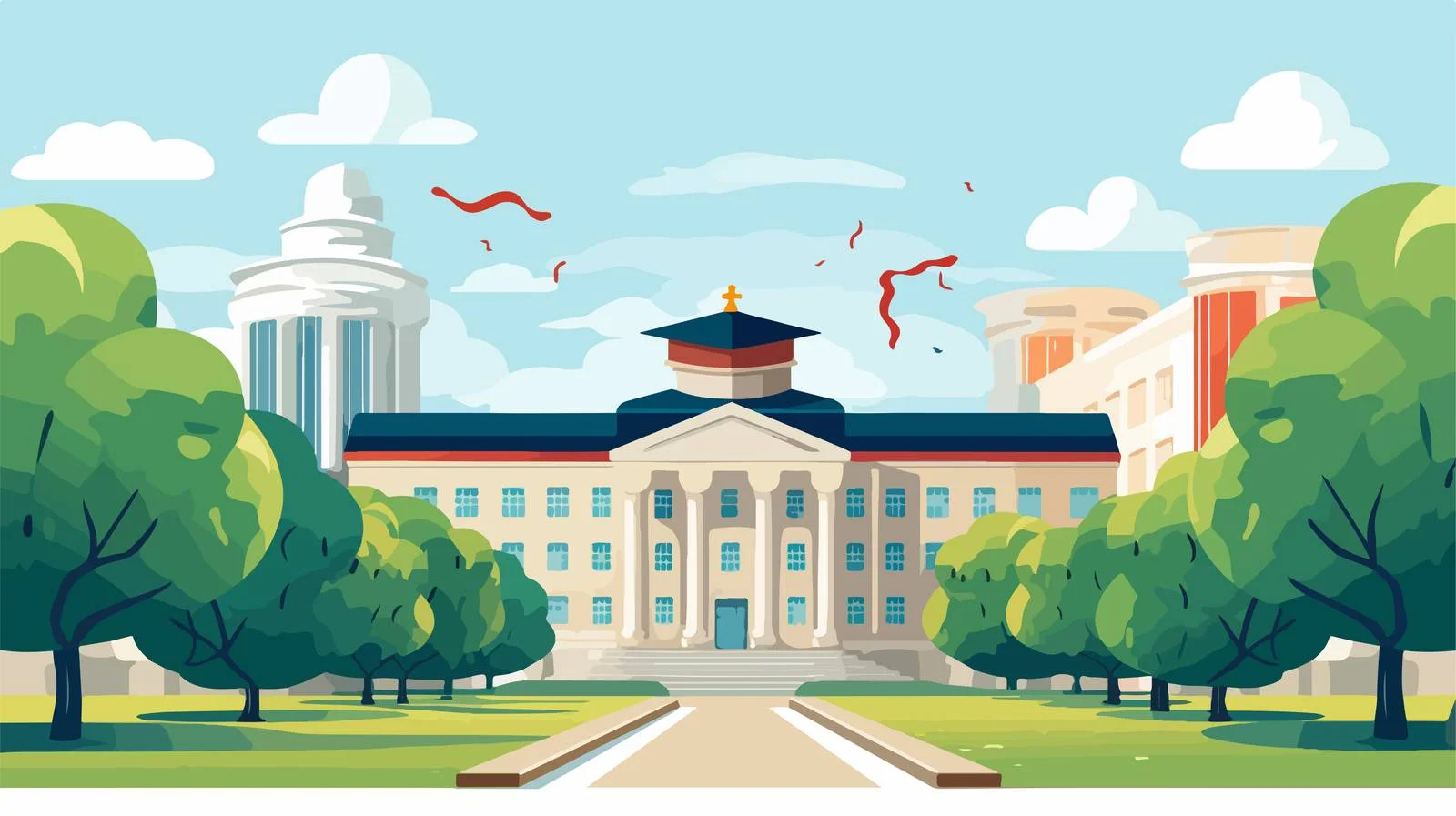 University Students Engaged in Campus Activities — free download from Dotvec