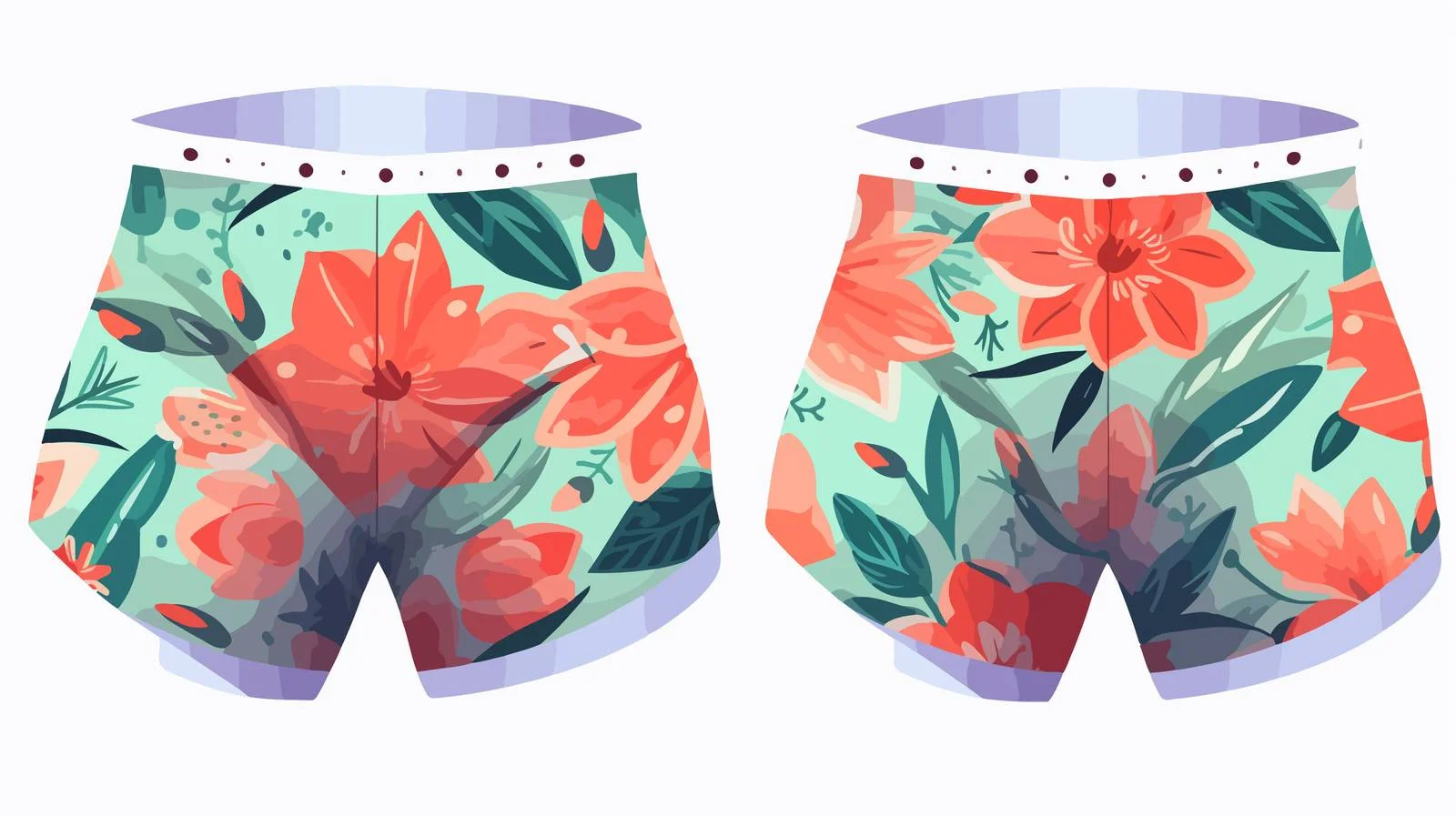 Chic Female Swimwear: Trendy Beach Fashion — free download from Dotvec