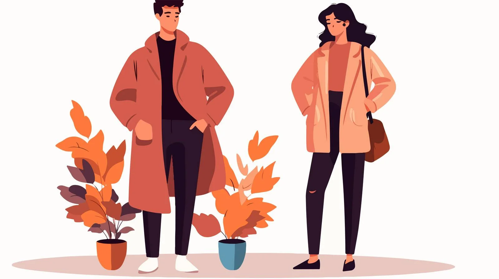 Fashionable Couple in Elegant Attire — free download from Dotvec