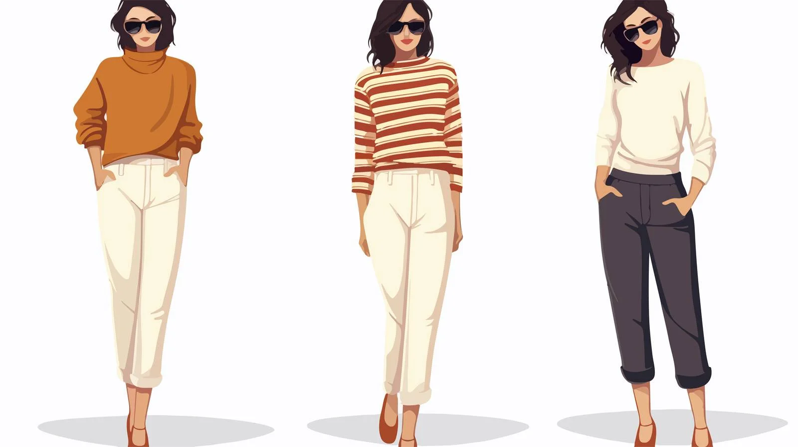 Elegant Fashionable Woman in Trendy Attire — free download from Dotvec