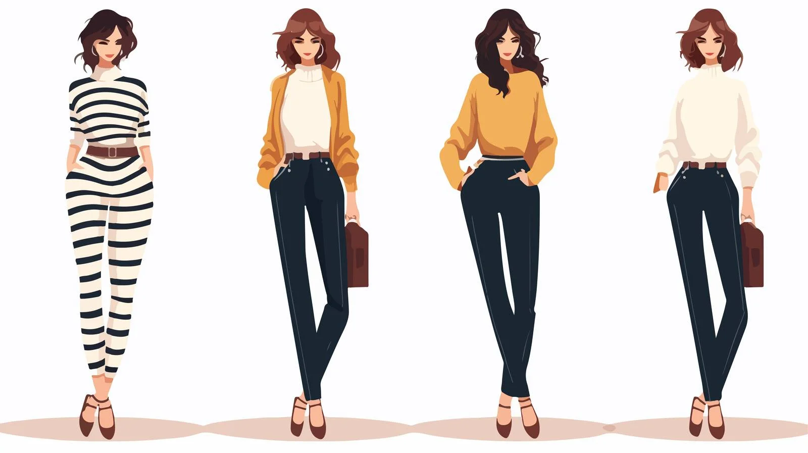 Chic Fashion Model in Stylish Outfit — free download from Dotvec