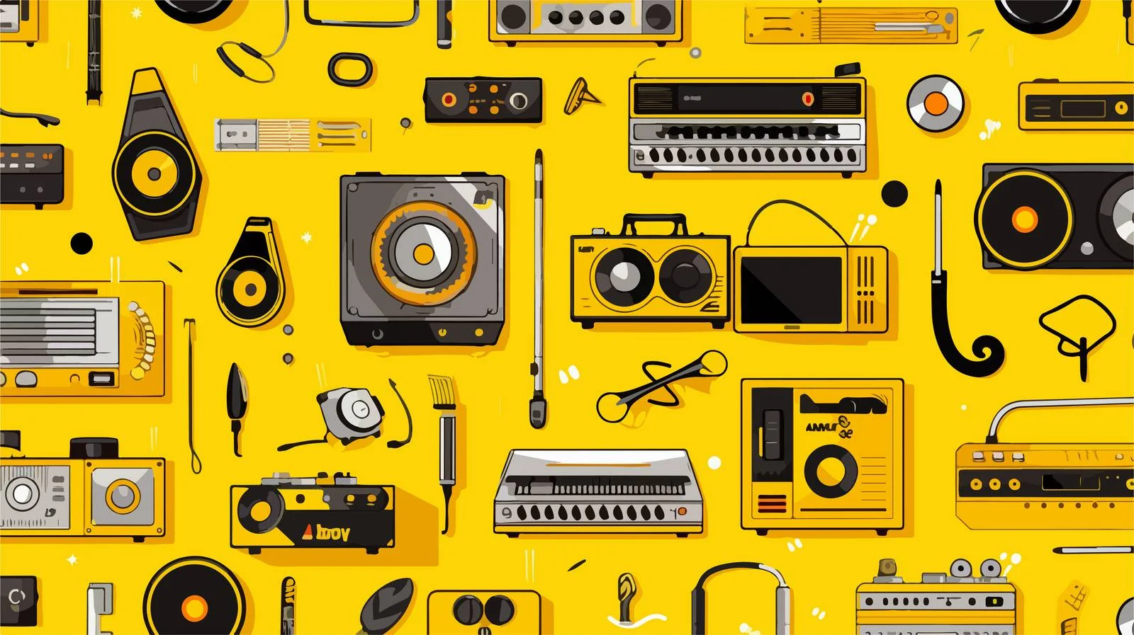 Vintage Seamless Pattern with Classic Design — free download from Dotvec