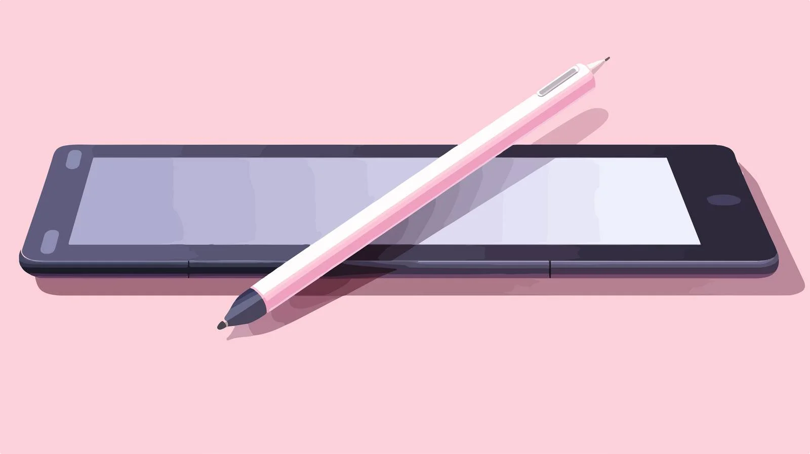 Digital Drawing with Stylus in Artist's Hand — free download from Dotvec