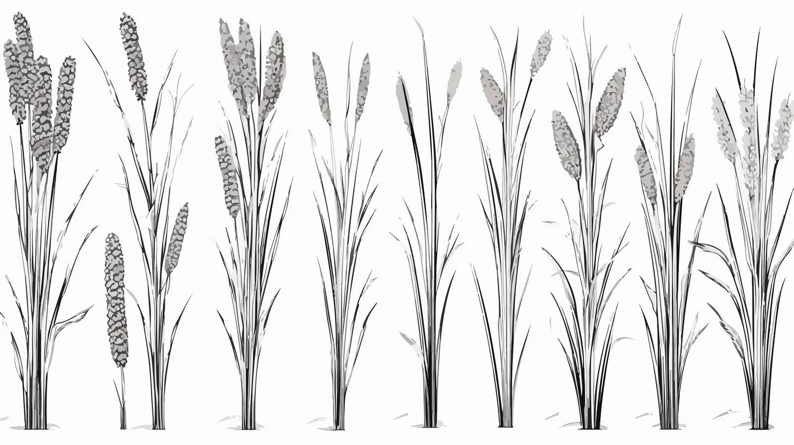 Hand-Drawn Sugar Cane Vector Collection — free download from Dotvec