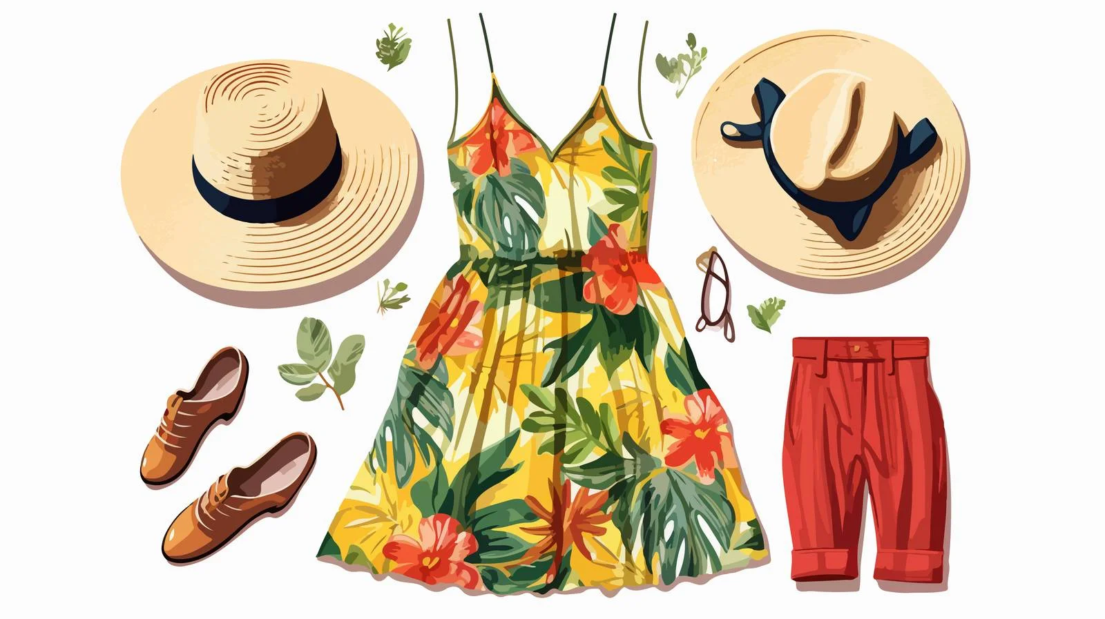 Chic Summer Women's Fashion Accessories — free download from Dotvec