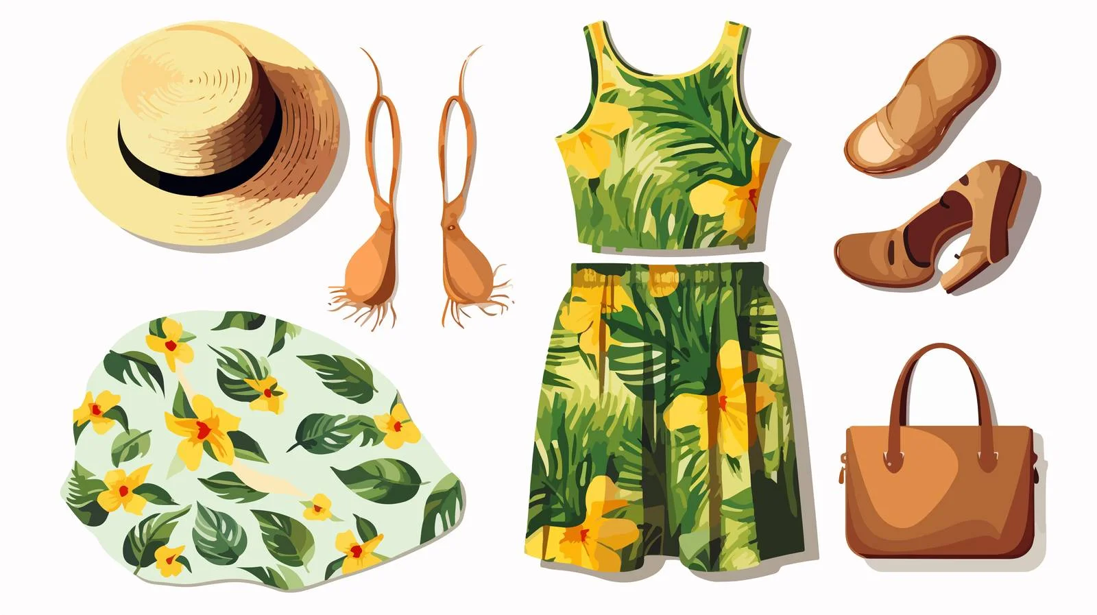 Chic Summer Women's Clothing and Accessories — free download from Dotvec