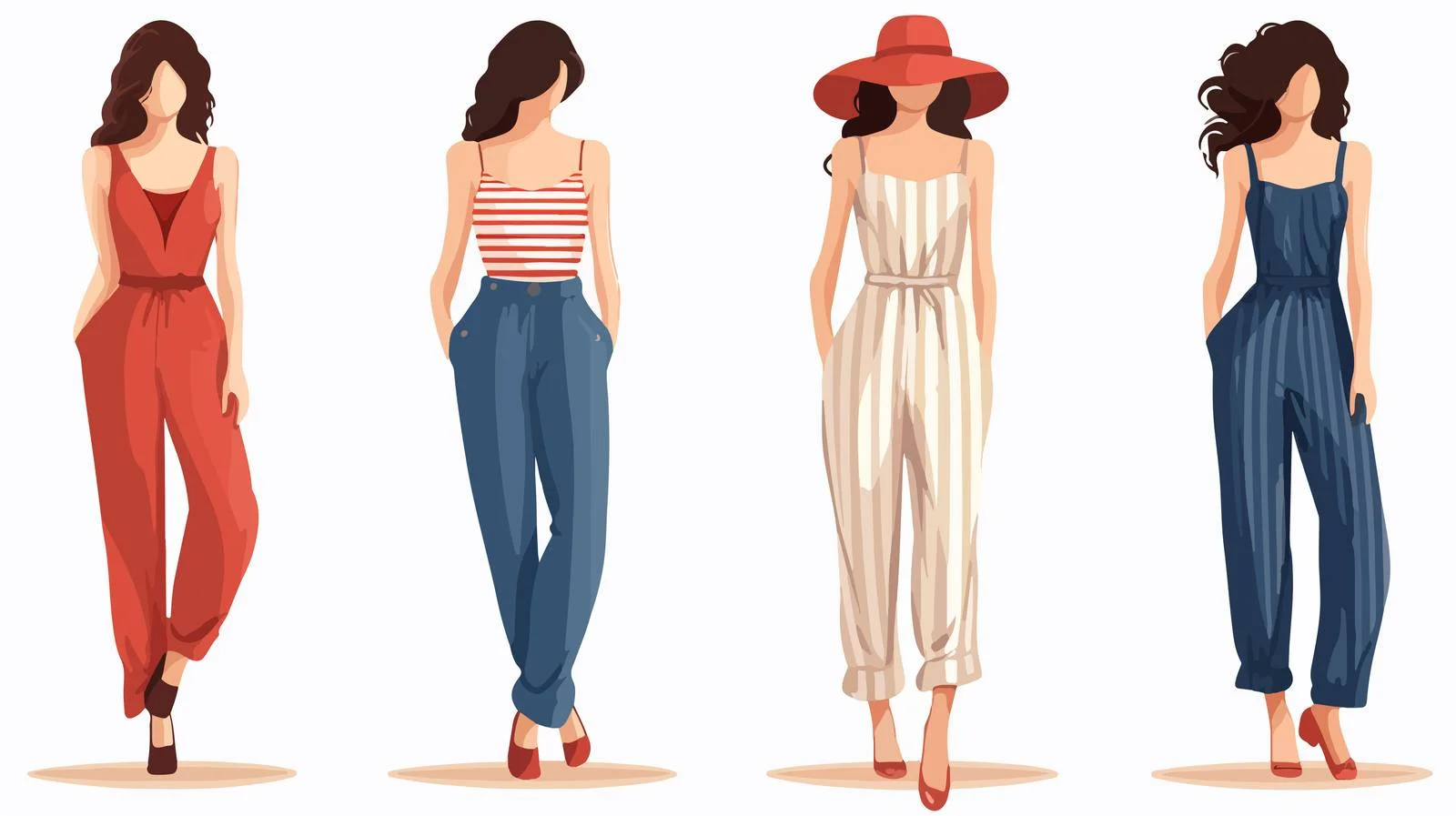 Chic Summer Jumpsuit Collection — free download from Dotvec