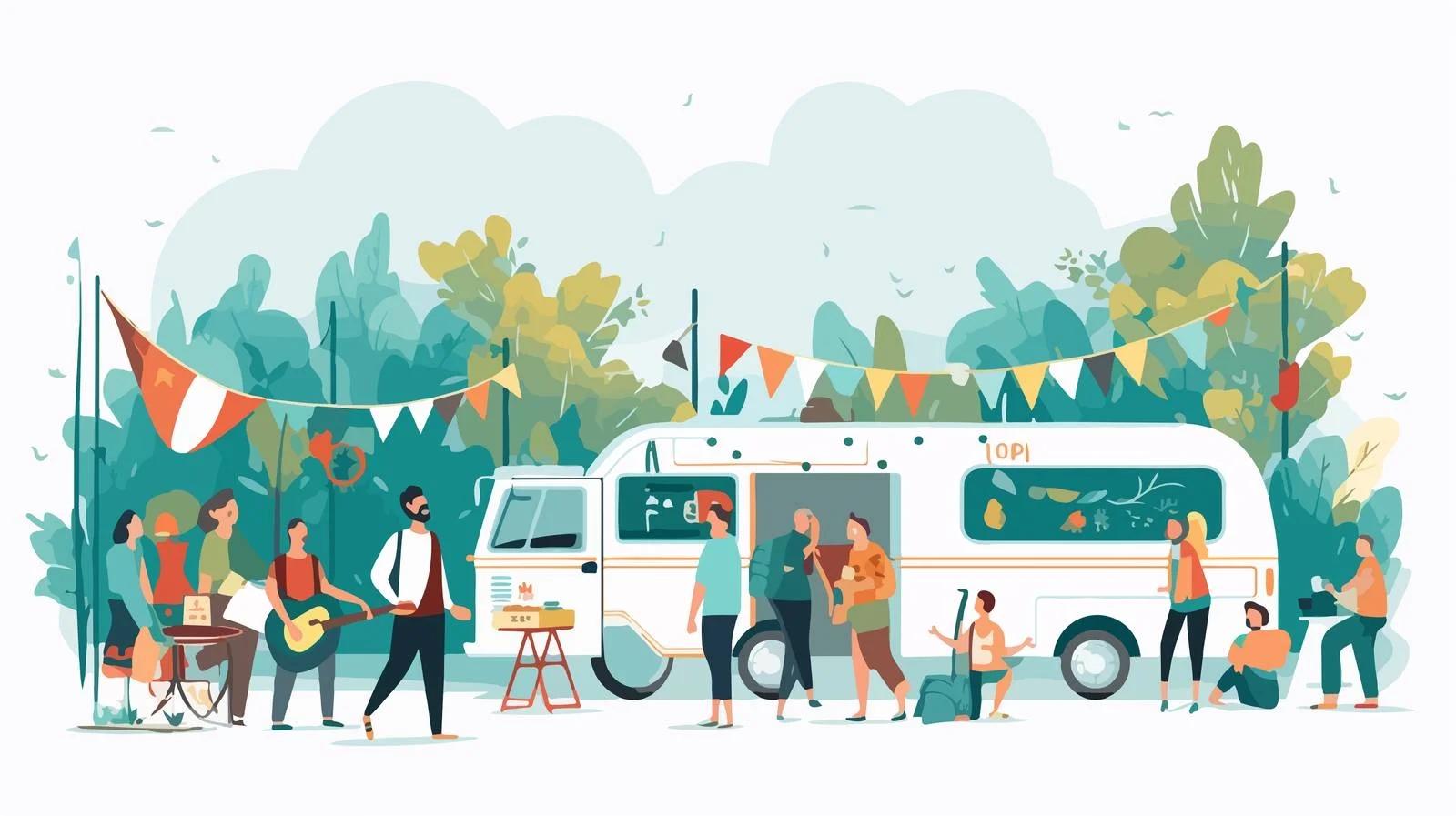 Vibrant Summer Open Air Music Festival — free download from Dotvec