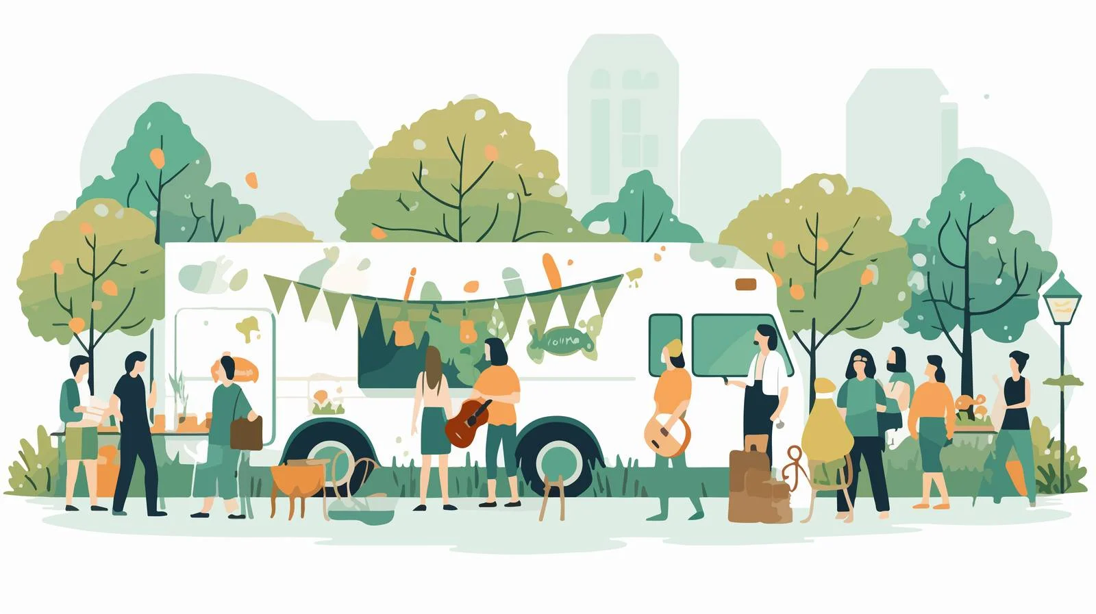 Vibrant Indie Music Festival Under Summer Sky — free download from Dotvec