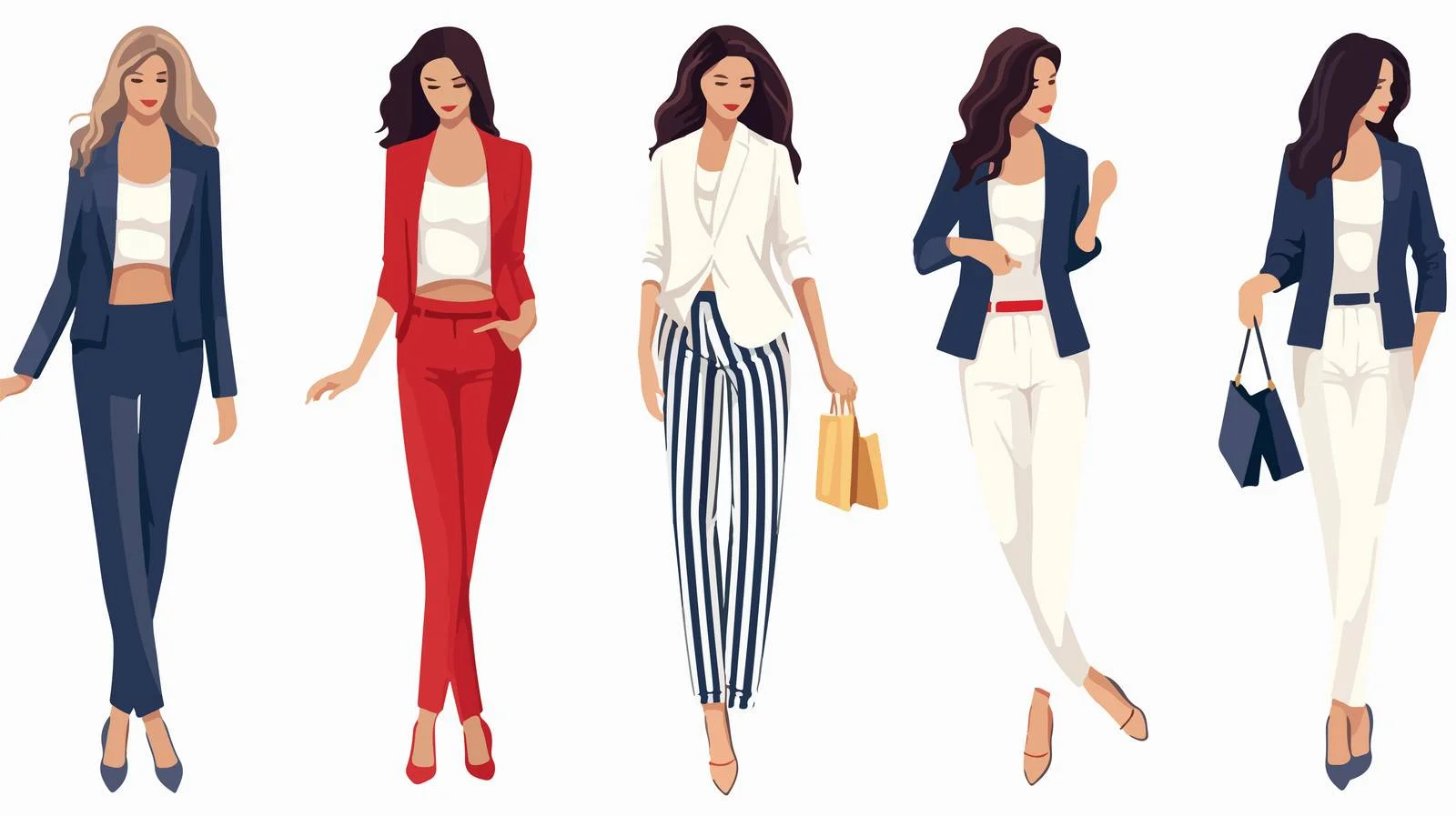 Stylish Summer Women's Apparel Collection — free download from Dotvec