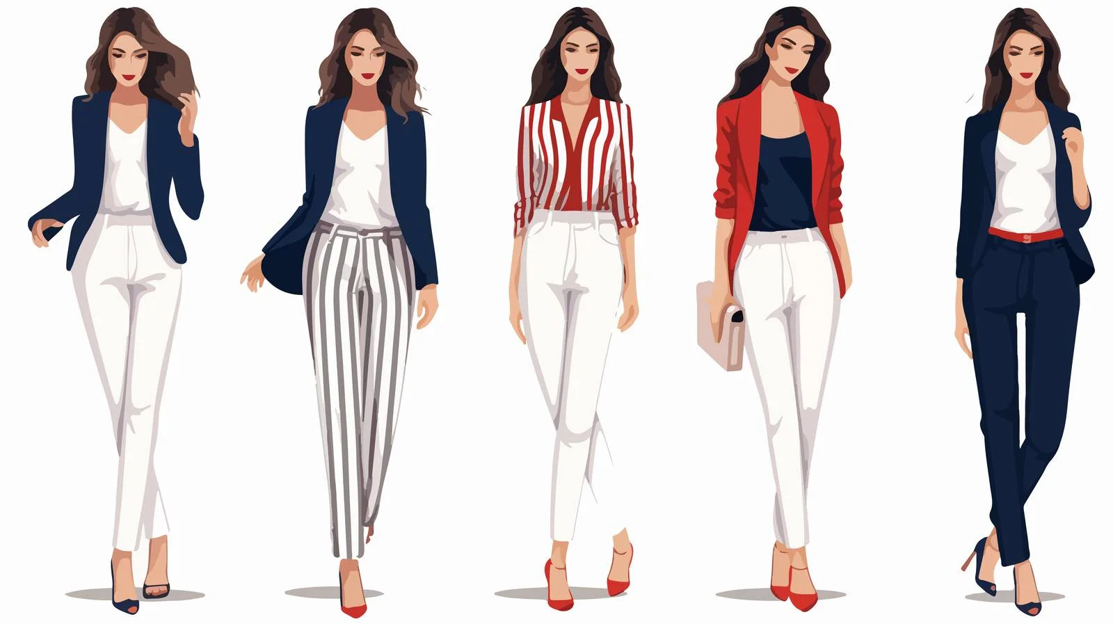 Stylish Summer Outfit Collection for Women — free download from Dotvec