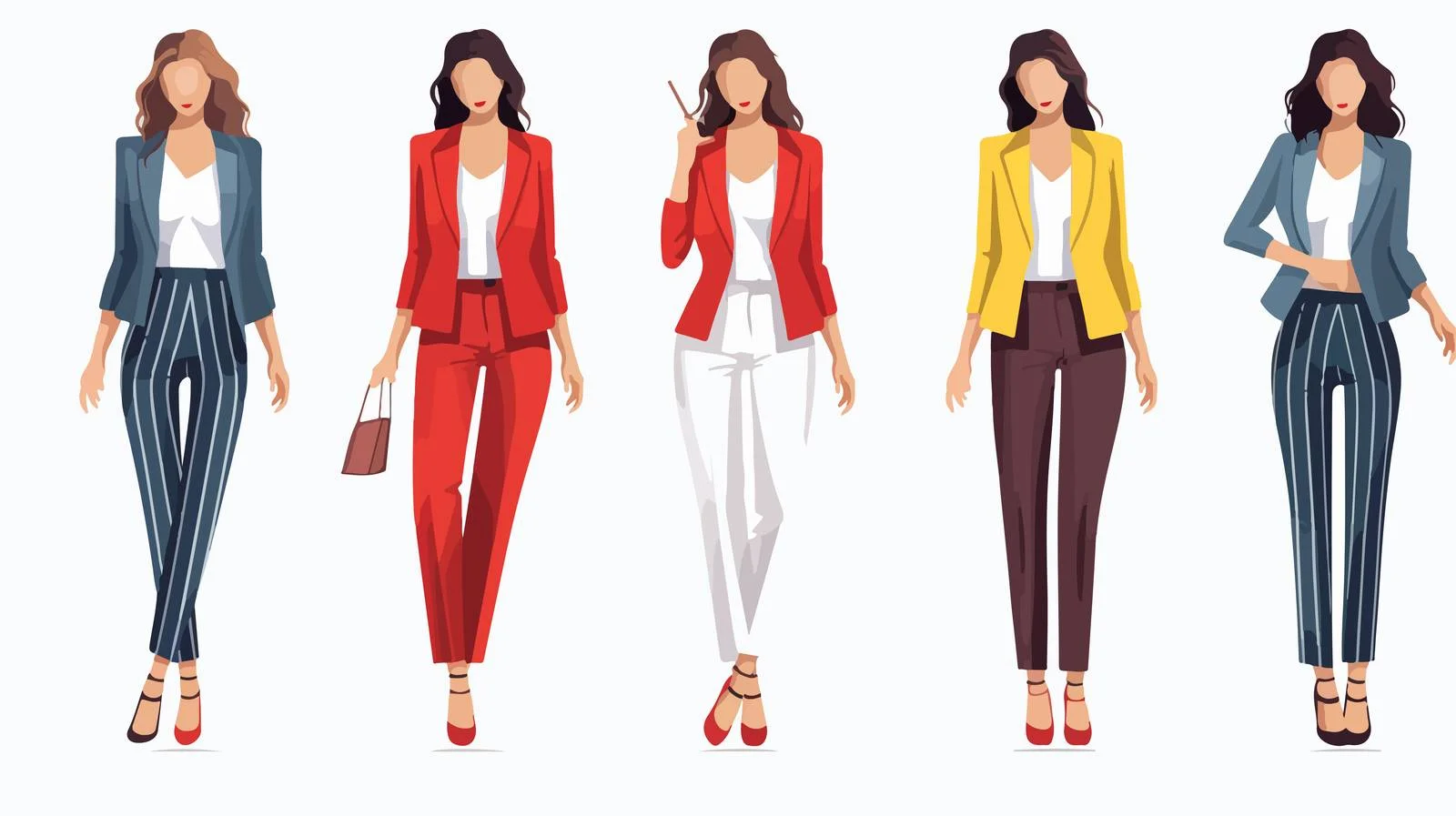 Chic Summer Ensemble for Women — free download from Dotvec