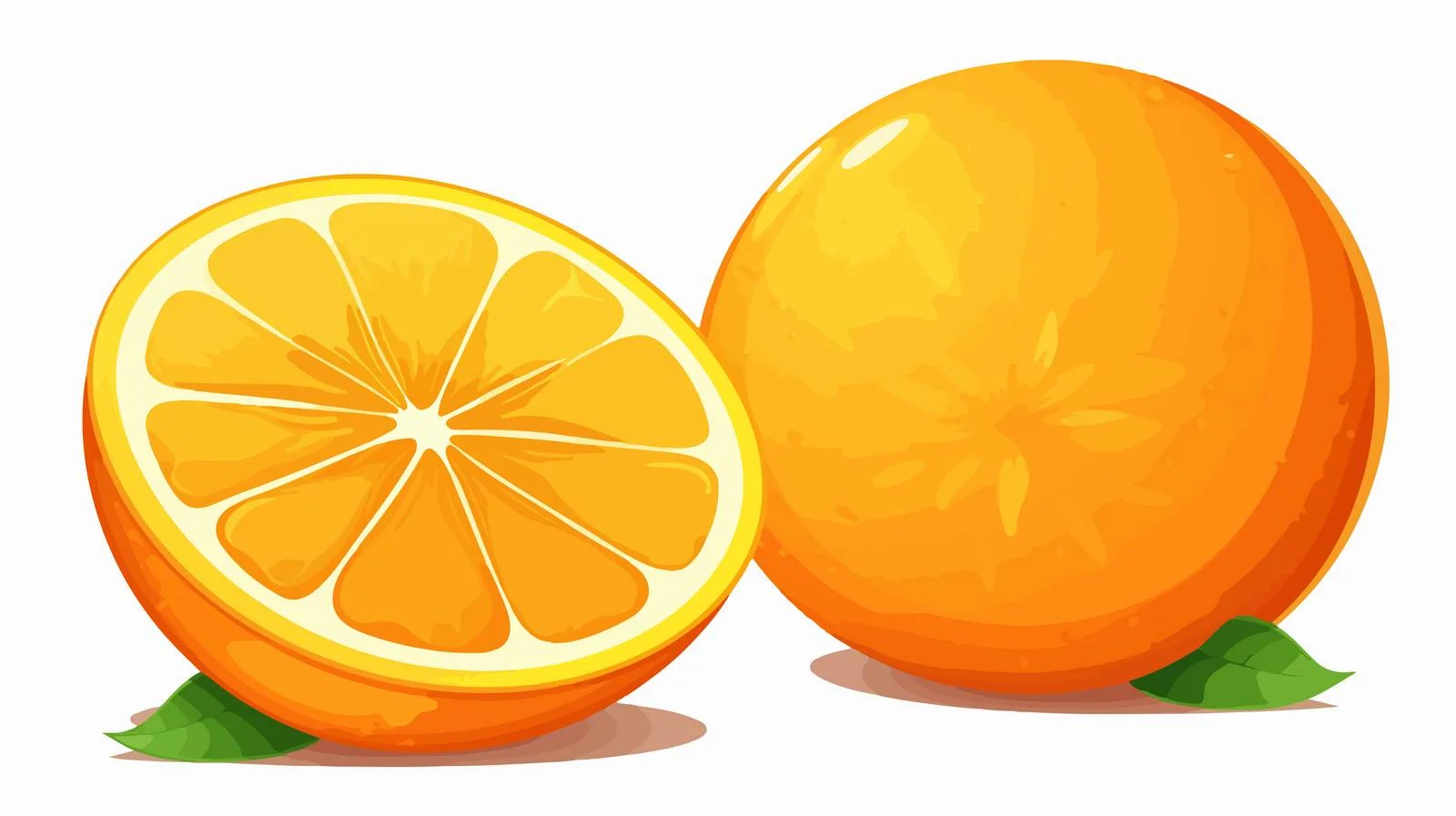 Refreshing Citrus Oranges Overview — free download from Dotvec