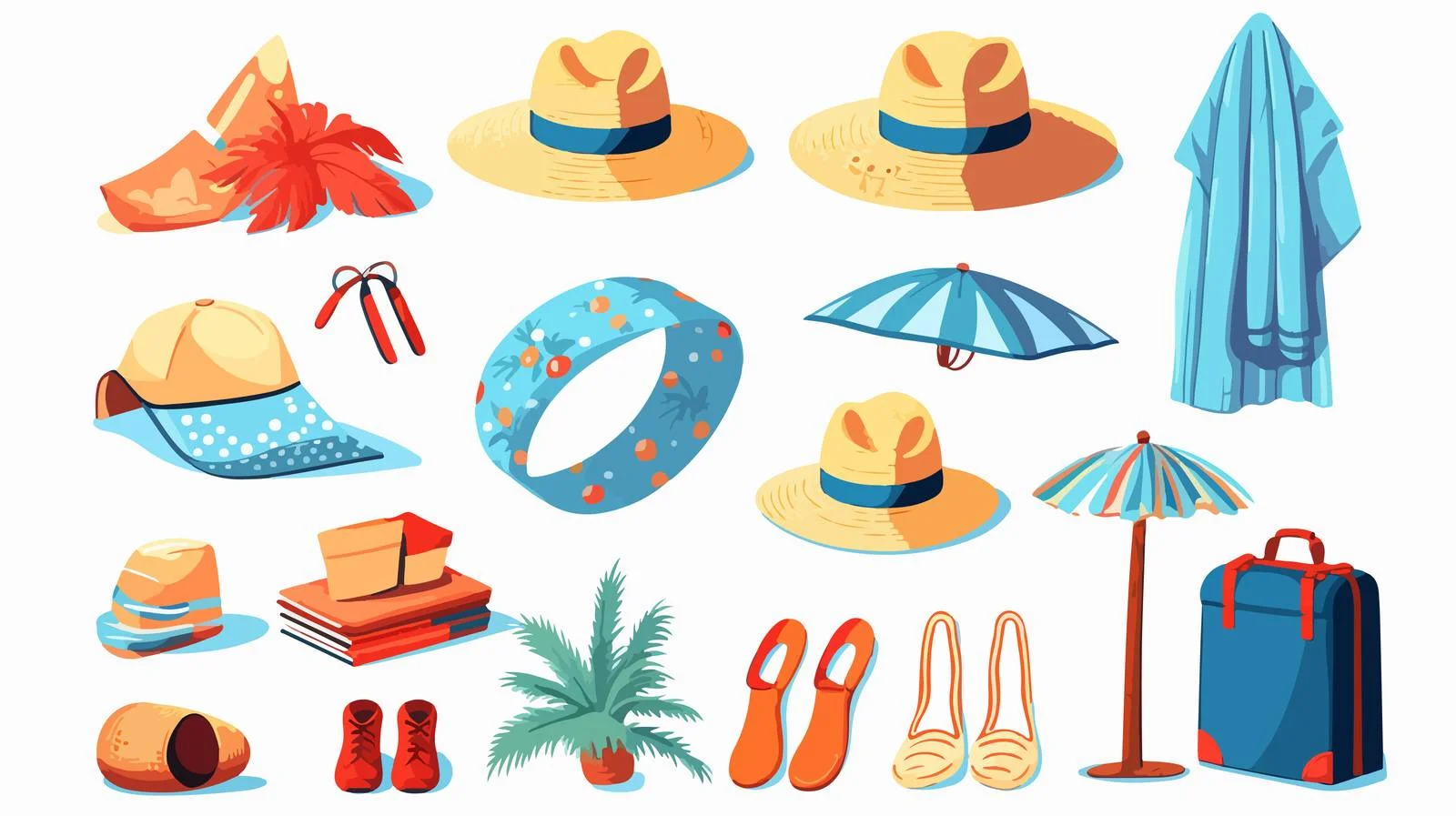 Beachwear Essentials Collection for Summer Adventures — free download from Dotvec