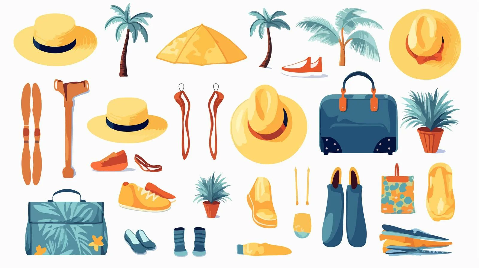 Beach Attire Collection for Summer Fun — free download from Dotvec