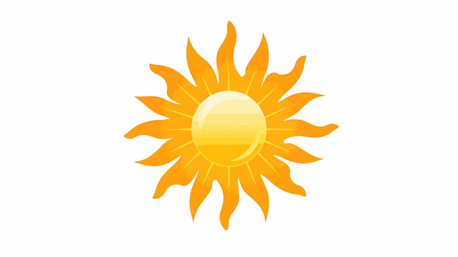 Sun Silhouette Icon — free download from Dotvec
