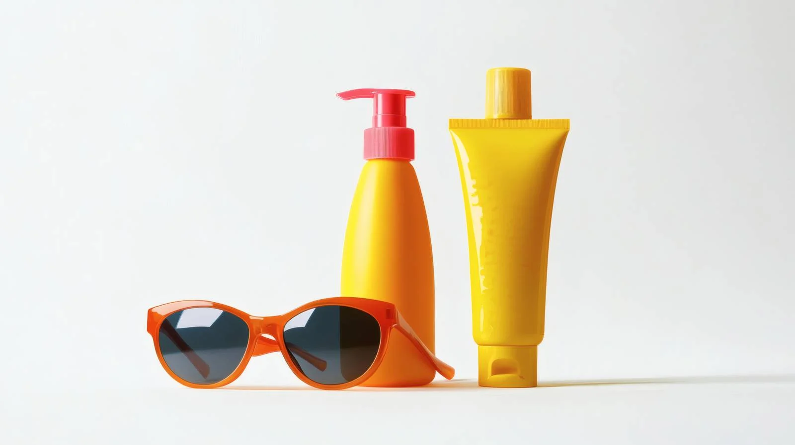 Sun Protection Essentials and Sunglasses Display — free download from Dotvec
