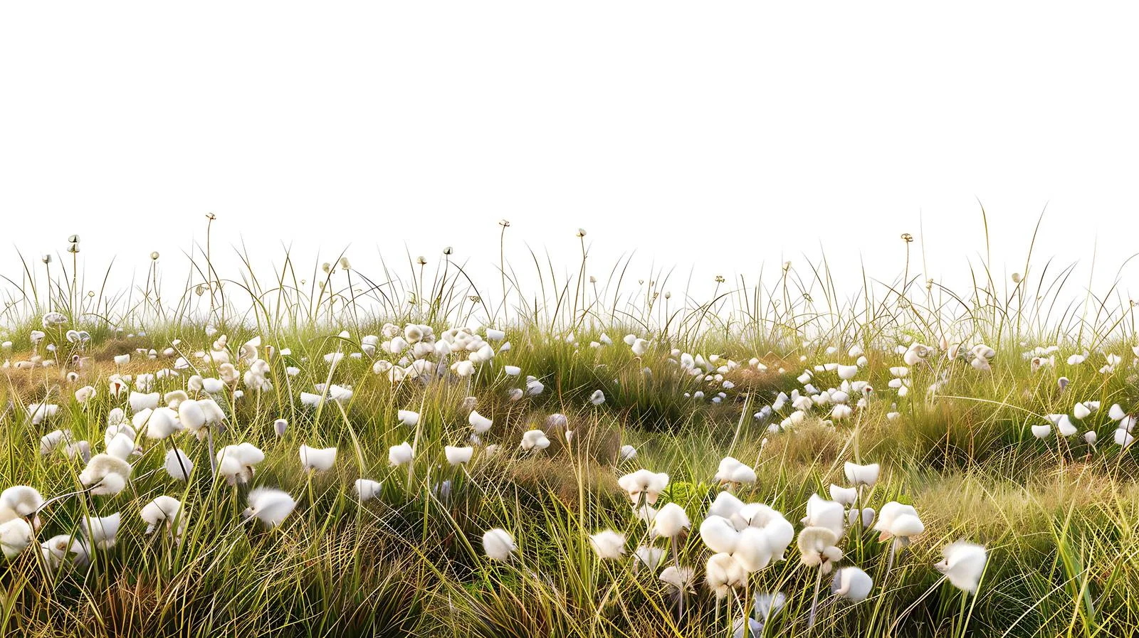 Tranquil Morning at Cotton Grass Peat Bog — free download from Dotvec