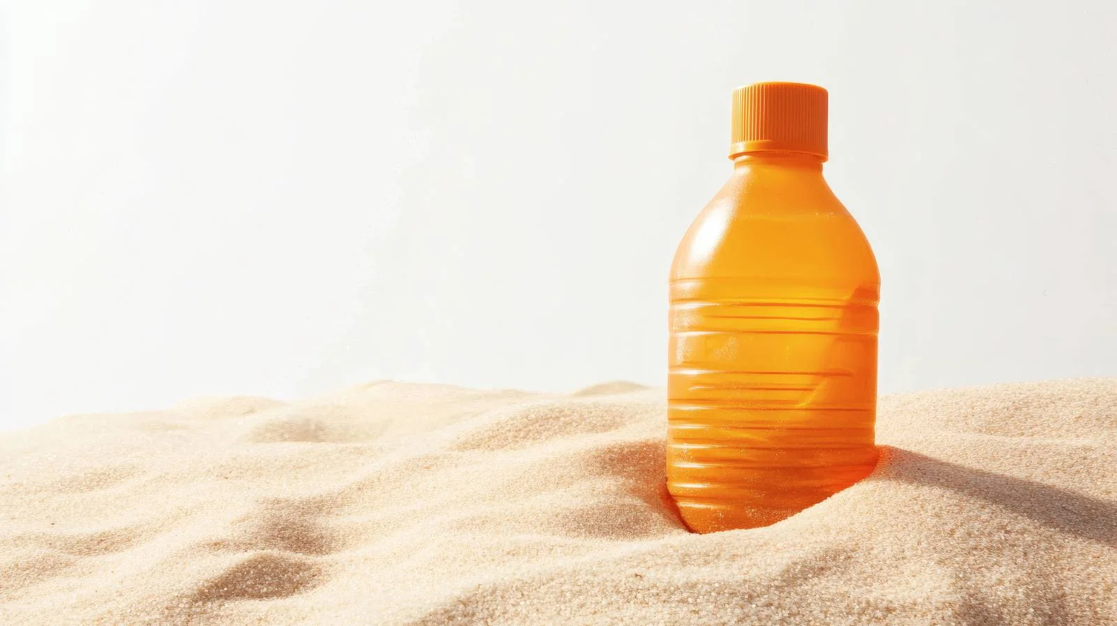 Sandy Beach Sunblock Lotion Application Scene — free download from Dotvec