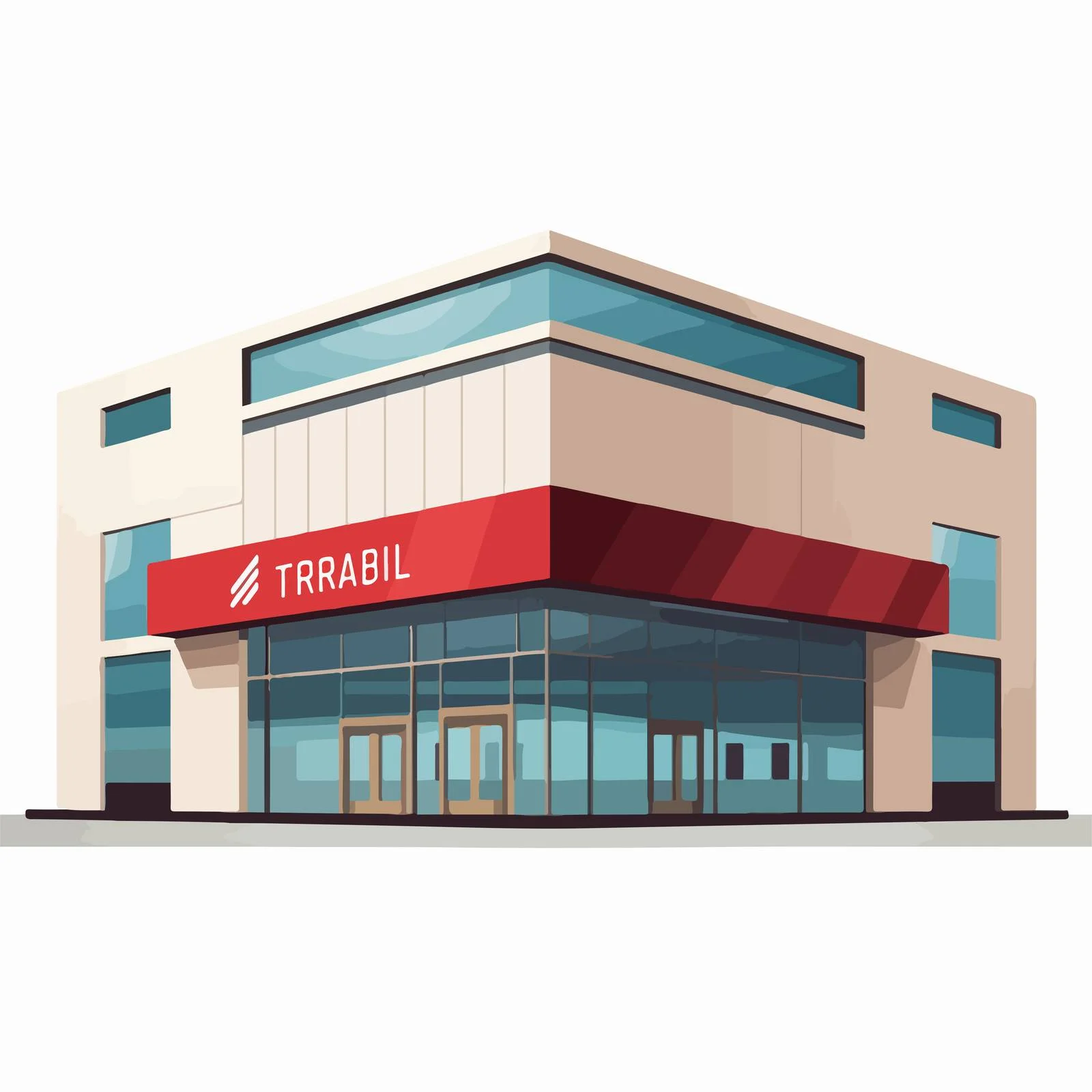 Modern Shopping Mall Architecture Design — free download from Dotvec