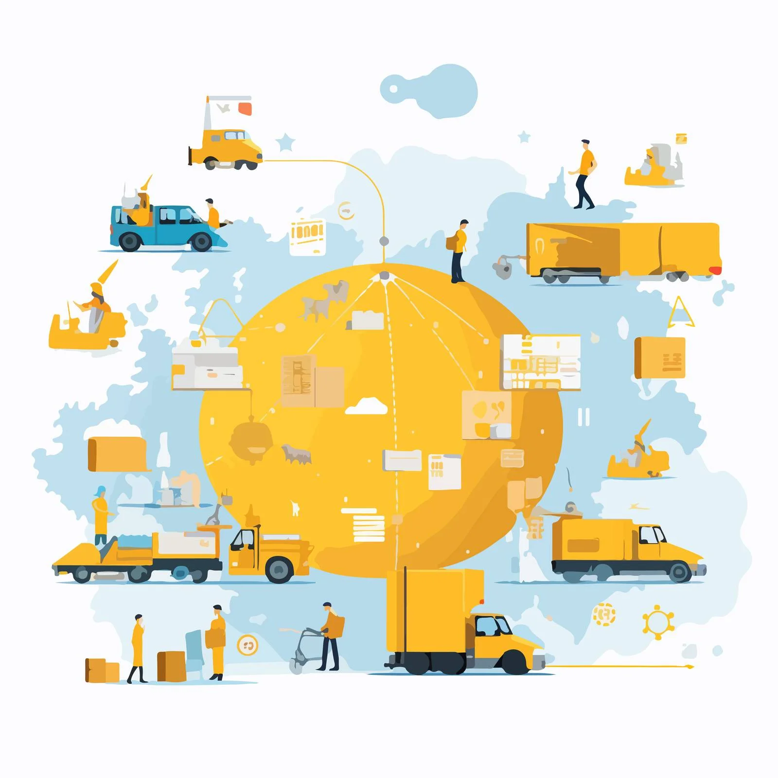 Efficient Supply Chain and Cargo Warehousing — free download from Dotvec