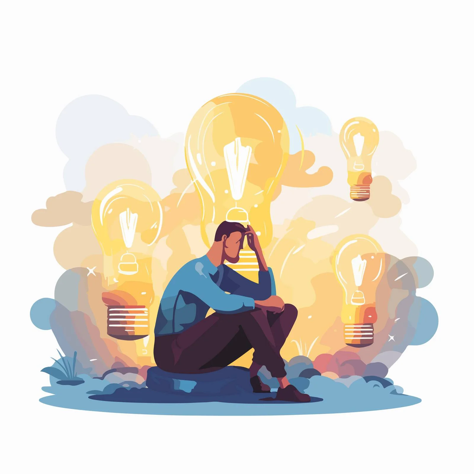 Reviving Creative Startup Post-Setback Journey – free failure image from Dotvec