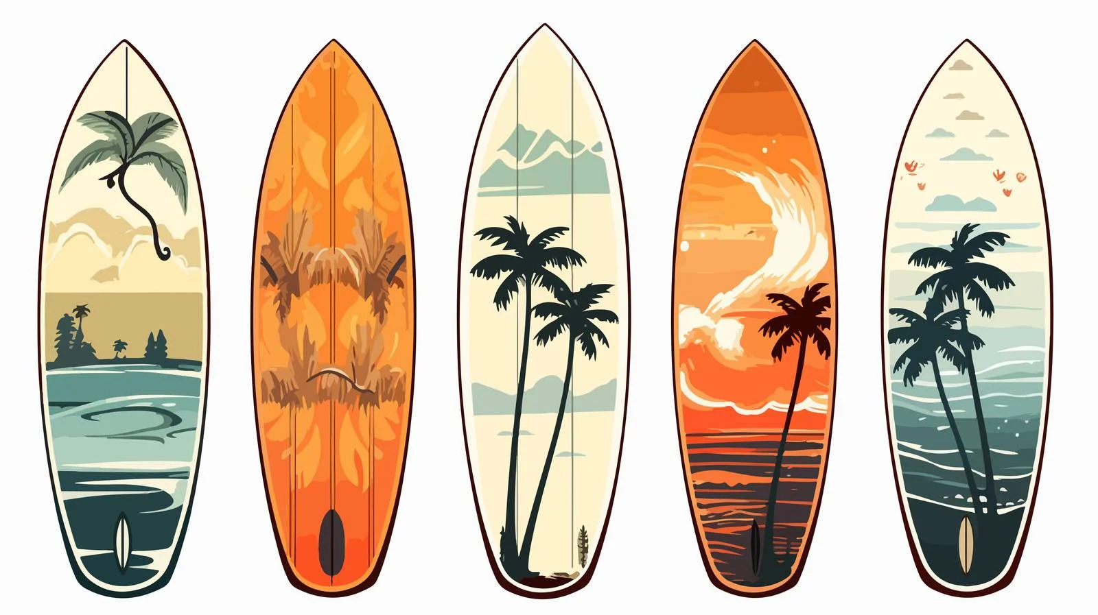 Tropical Surfing Theme — free download from Dotvec