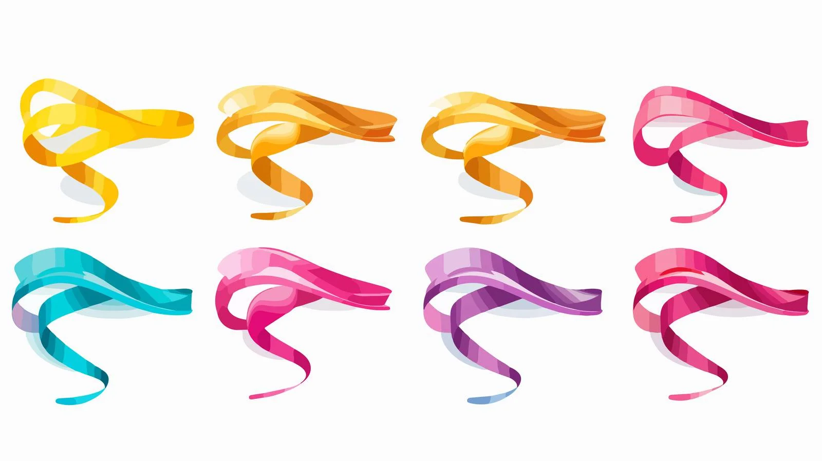 Retro Swaying Ribbons for Product Pricing