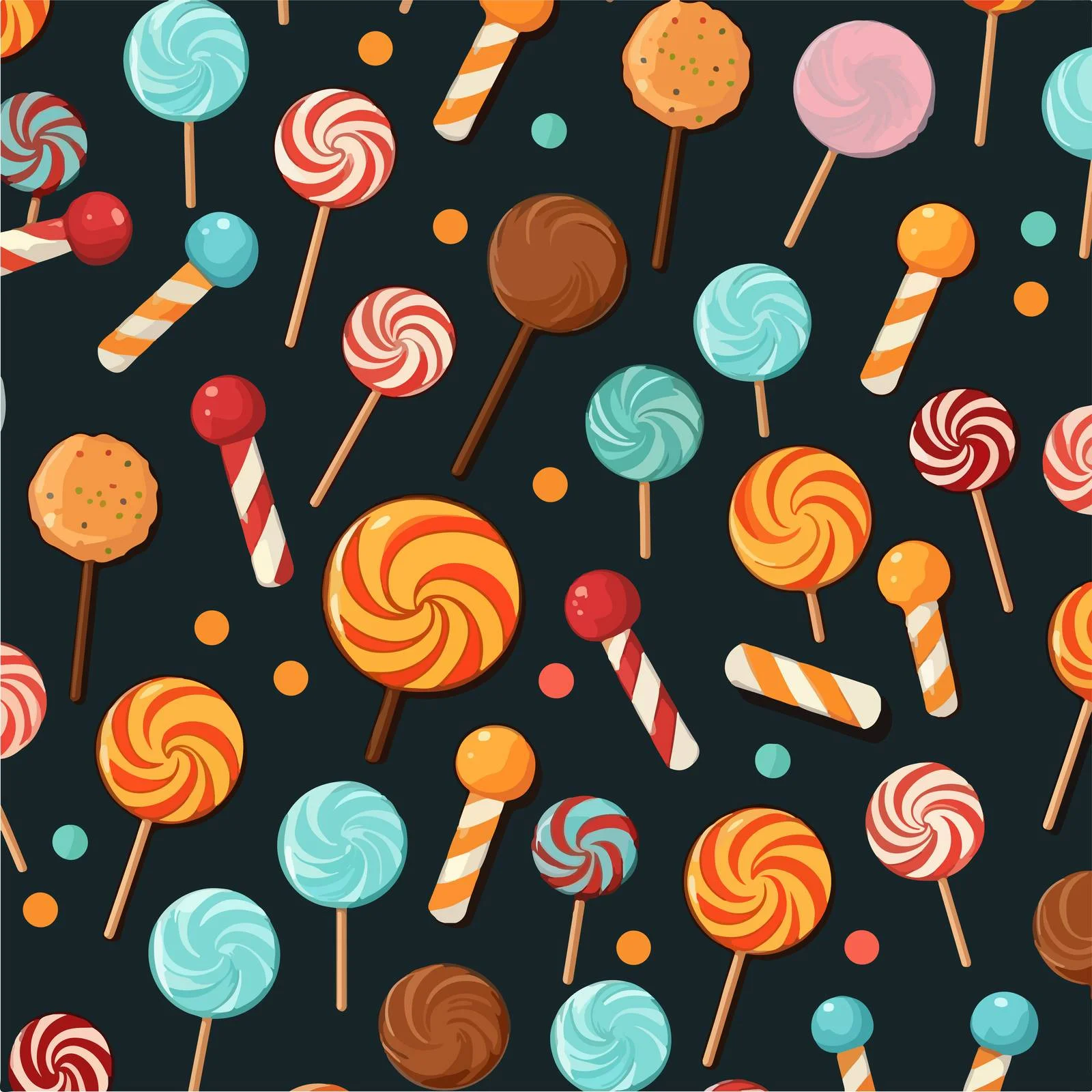 Candy Pattern Seamless Background Design — free download from Dotvec