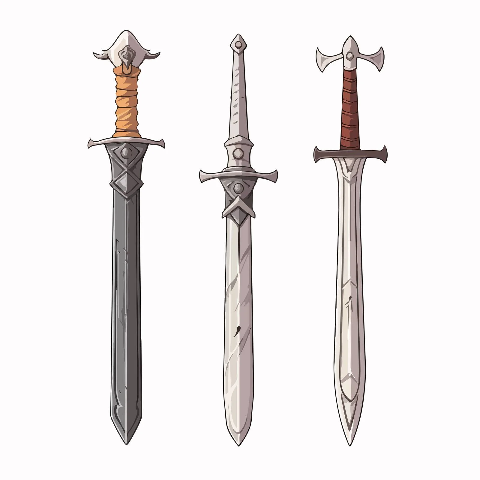 Antique Sword with Razor-Sharp Blade — free download from Dotvec